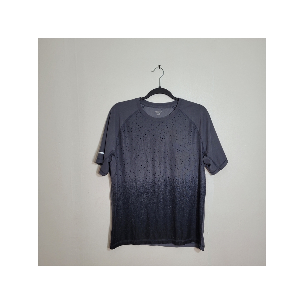 Old Navy Gray Men's Short Sleeve AthleticBreathable Tee Shirt Size Medium